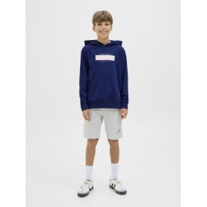 ΠΑΙΔΙΚΗ ΒΕΡΜΟΥΔΑ ΑΘΛΗΤΙΚΗ BASIC JACK  JONES JUNIOR ΓΚΡΙ ΑΓΟΡΙ 12249966