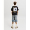 ΠΑΙΔΙΚΗ ΜΠΛΟΥΖΑ T-SHIRT BACK PRINT SUNSET JACK AND JONES JUNIOR ΜΑΥΡΟ ΑΓΟΡΙ 12289937