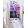 ΠΑΙΔΙΚΗ ΜΠΛΟΥΖΑ T-SHIRT BACK PRINT SUNSET JACK AND JONES JUNIOR ΑΣΠΡΟ ΑΓΟΡΙ 12289937