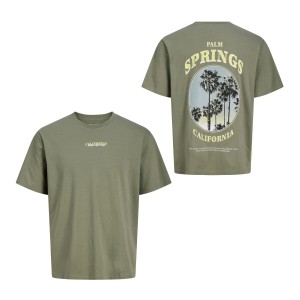 ΠΑΙΔΙΚΗ ΜΠΛΟΥΖΑ T-SHIRT BACK PRINT SUNSET JACK AND JONES JUNIOR ΧΑΚΙ ΑΓΟΡΙ 12289937