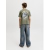 ΠΑΙΔΙΚΗ ΜΠΛΟΥΖΑ T-SHIRT BACK PRINT SUNSET JACK AND JONES JUNIOR ΧΑΚΙ ΑΓΟΡΙ 12289937