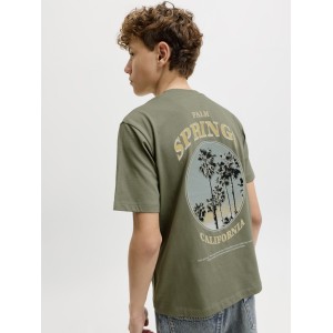 ΠΑΙΔΙΚΗ ΜΠΛΟΥΖΑ T-SHIRT BACK PRINT SUNSET JACK AND JONES JUNIOR ΧΑΚΙ ΑΓΟΡΙ 12289937
