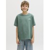 ΠΑΙΔΙΚΗ ΜΠΛΟΥΖΑ T-SHIRT BACK PRINT CORE SPORT OVERSIZE JACK AND JONES JUNIOR ΠΡΑΣΙΝΟ ΑΓΟΡΙ 12293178