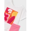 ΠΑΙΔΙΚΟ ΣΕΤ 2 ΤΜΧ ΜΠΛΟΥΖΑ T-SHIRT ΚΑΙ ΚΟΛΑΝ 3/4 SUMMER MAYORAL ΡΟΖ ΚΟΡΙΤΣΙ 26-03732-055