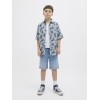 ΠΑΙΔΙΚΟ ΠΟΥΚΑΜΙΣΟ KONTOMANIKO CHAIN JACK AND JONES JUNIOR ΓΑΛΑΖΙΟ ΓΚΡΙ ΑΓΟΡΙ 12274222