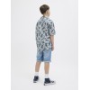 ΠΑΙΔΙΚΟ ΠΟΥΚΑΜΙΣΟ KONTOMANIKO CHAIN JACK AND JONES JUNIOR ΓΑΛΑΖΙΟ ΓΚΡΙ ΑΓΟΡΙ 12274222