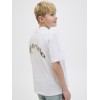 ΠΑΙΔΙΚΗ ΜΠΛΟΥΖΑ T-SHIRT BACK PRINT ORIGINALS JACK AND JONES JUNIOR ΑΣΠΡΟ ΑΓΟΡΙ 12274931