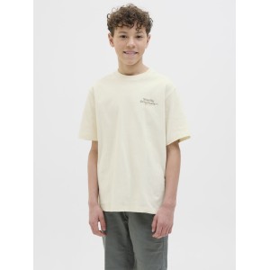 ΠΑΙΔΙΚΗ ΜΠΛΟΥΖΑ T-SHIRT BACK PRINT ORIGINALS JACK AND JONES JUNIOR ΕΚΡΟΥ ΑΓΟΡΙ 12274931