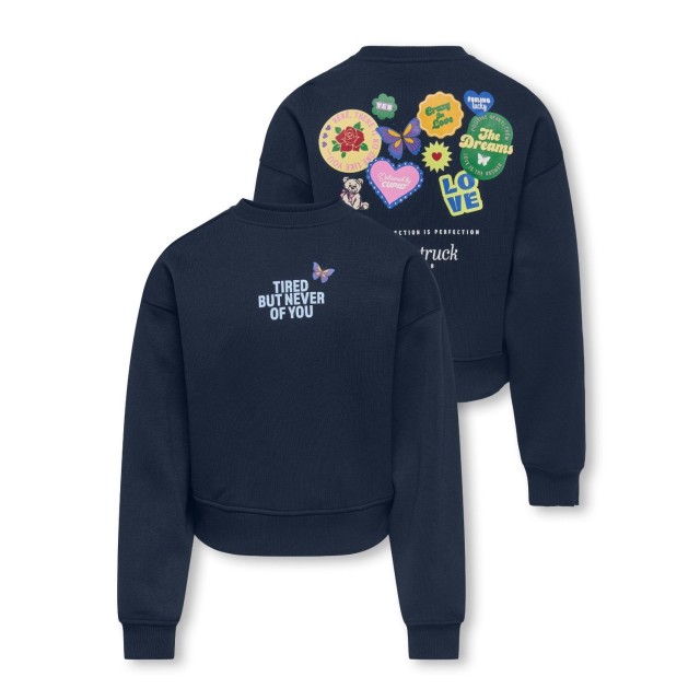 ΠΑΙΔΙΚΟ ΦΟΥΤΕΡ BACK PRINT STICKERS KIDS ONLY ΜΠΛΕ ΚΟΡΙΤΣΙ 15385204