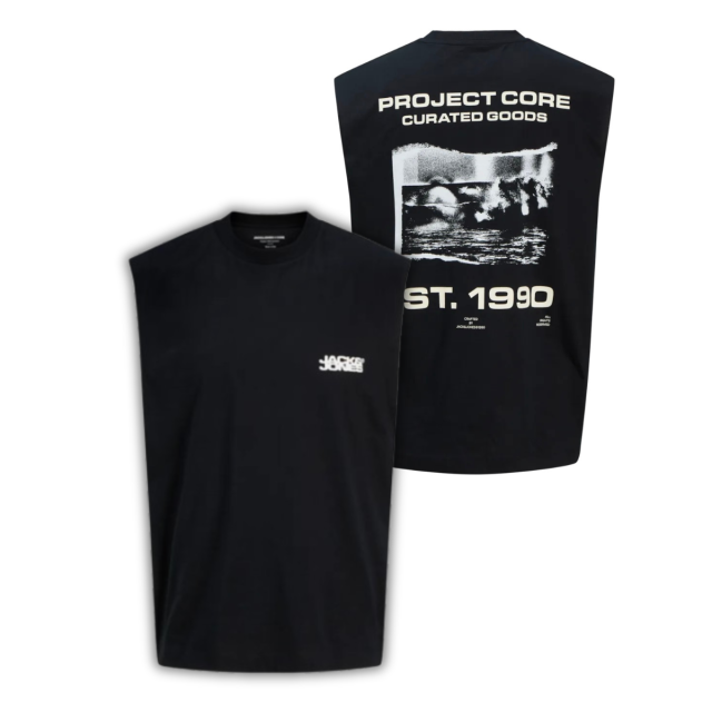 ΠΑΙΔΙΚΗ ΜΠΛΟΥΖΑ ΑΜΑΝΙΚΗ JACK AND JONES JUNIOR ΜΑΥΡΟ ΑΓΟΡΙ 12278673