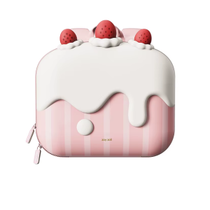 ΠΑΙΔΙΚΗ ΤΣΑΝΤΑ BACKPACK 3D STRAWBERRY CAKE 8,8LT ZOY ZOII ΡΟΖ ΚΟΡΙΤΣΙ B18
