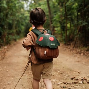 ΠΑΙΔΙΚΗ ΤΣΑΝΤΑ BACKPACK APPLE 5,5LT ZOY ZOII ΚΑΦΕ UNISEX B50