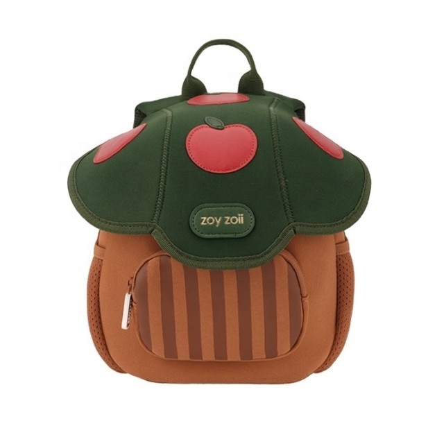 ΠΑΙΔΙΚΗ ΤΣΑΝΤΑ BACKPACK APPLE 5,5LT ZOY ZOII ΚΑΦΕ UNISEX B50